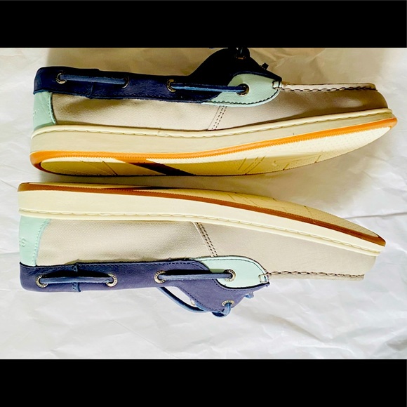 NWT: SPERRY - FISH 2 EYE TRI GREY MULTI - SIZE 8.5 M. In ORIGINAL BOX - Picture 3 of 7